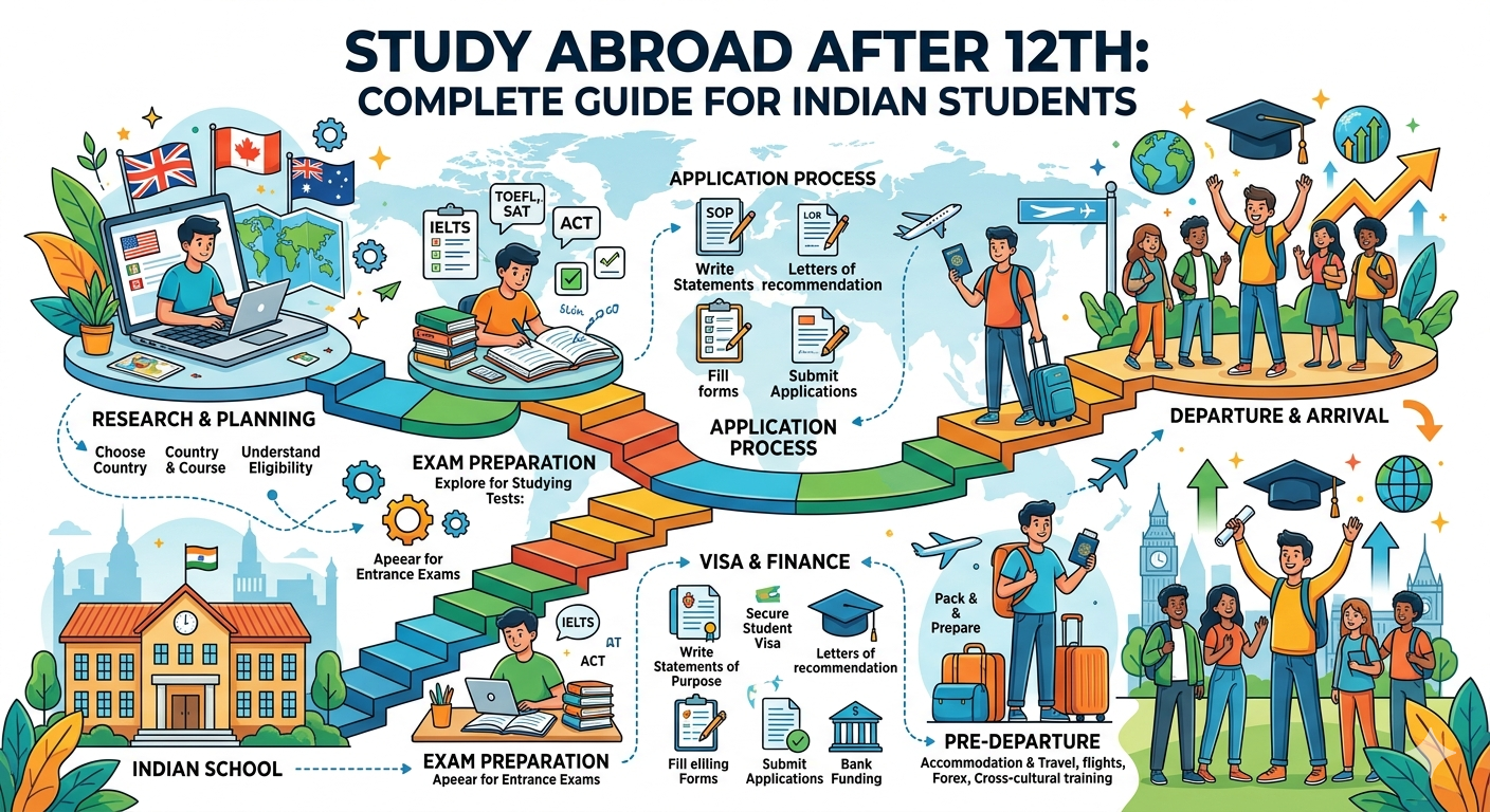 Study Abroad after 12th